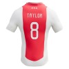 Conjunto (Camiseta+Pantalón Corto) Ajax Kenneth Taylor 8 Primera Equipación 2024-25 - Niño